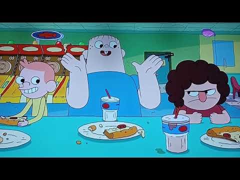 Clarence .Pizza swamp laser tag Clarence and Jeff vs belson