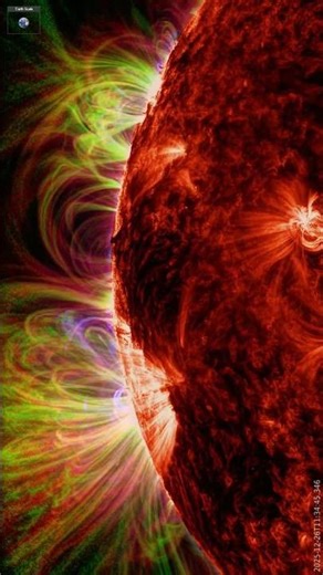 20251226 East Limb in Colors | Prominence | CME ( SDO )