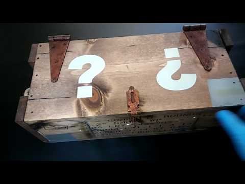 COD Zombies Mystery Box Replica - Hand Made Real Life Zombies Mystery Box Replica