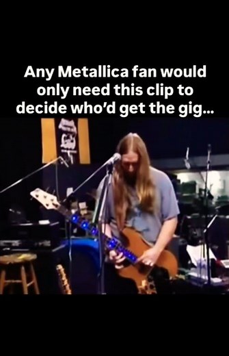 Metallica bass player auditions