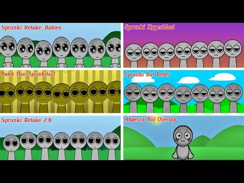 Mix all together Sprunki Retake: Babies vs Sprunki Hyperblast vs Padek Man: Sprunkstard vs Sprun...
