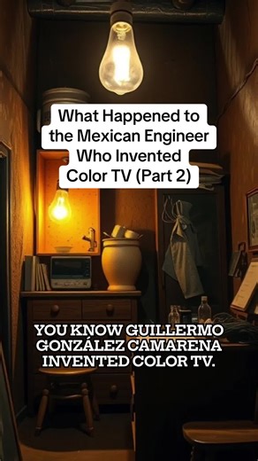 What Happened to the Mexican Engineer Who Invented Color TV (Part 2) Historia De Mi Pueblo Leyendas Mexicanas Micro Historia Regional Guillermo Gonzalez Camarena Mexican Color Television Inventor Chromoscopic Adapter Patent #education #culture #microhistoria #raicesindigenas #pueblofiles