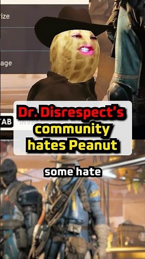 Peanut Gets Hate From Dr. Disrespect's Community
