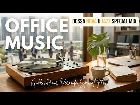 Golden Hour Veranda Special Mix ✨ Blue Lounge【For Work / Study】 Restaurants BGM, Lounge Music, Shop