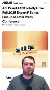 The Expert P Series PCs introduced by ASUS and AMD at Computex 2025...