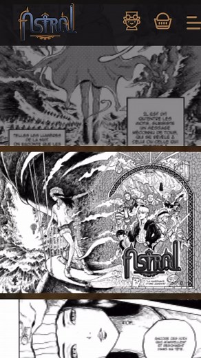 LIEN EN BIO - Le chap 1 de notre #manga Astral est disponible Précommandes jusqu'au 30 Septembre 2024 😁 #dessin #projet #mangaka | Esquissewei