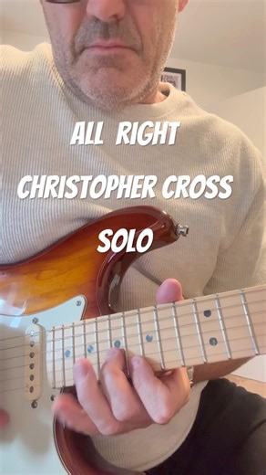 All Right! Christopher Cross - solo