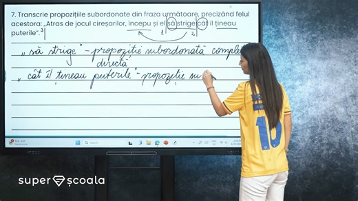 Evaluarea Națională 2024 Subiectul I-B-7 Limba și literatura română | SuperȘcoala