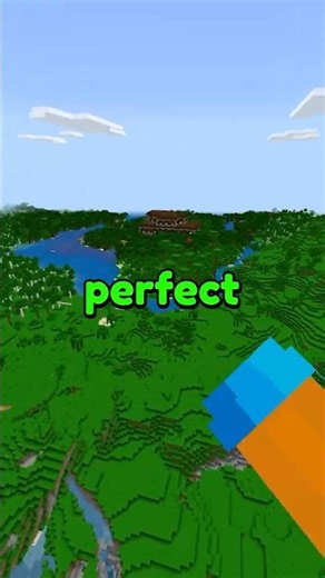 Perfect Seed For Minecraft Bedrock Survival! 😝