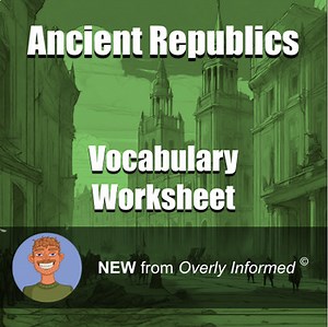 Ancient Republics Vocabulary Worksheet