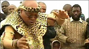Zuma dances at his marriage
