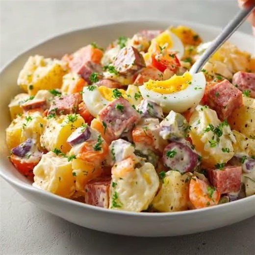Salade piémontaise #food #salad #food #recipes