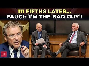‘I’m the bad guy, I created COVID virus’: Fauci's 'sarcastic' rebuttal sparks Rand Paul fury