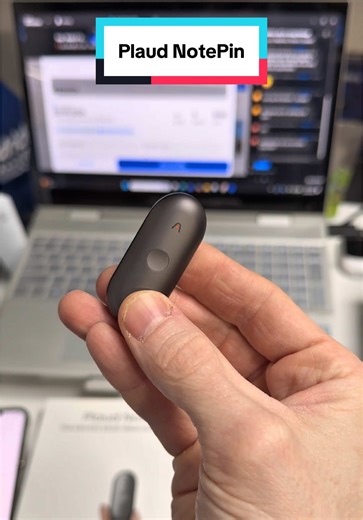 Plaud NotePin S wearable Ai note taker and voice recorder #notetaking #productivity #voicerecording #tiktokshopjumpstartsale #tiktokshopcreatorpicks