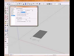 COTATION SKETCHUP 2/3 - Changer l'Unité des Cotes (mesures, longueurs, dimensions) - Tuto Gratuit