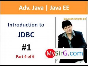 #1 Introduction to JDBC part 4 of 6