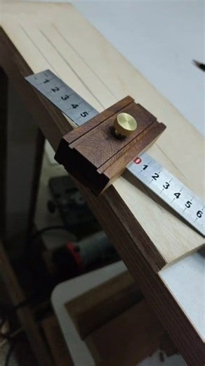 1.4K views · 3 comments | I made a tutorial on making a simple ruler marking gauge. I made it in about 2 hours, and think this works Dn. #woodworking #tips #DIY #ideas #fblifestyle #carpenters | Zafidea Zahid | Facebook