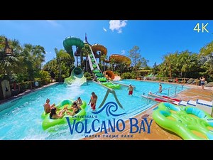 EPIC Day at Volcano Bay | Orlando’s Best Water Park? Full Tour, Lazy River & Wave Pool Fun!