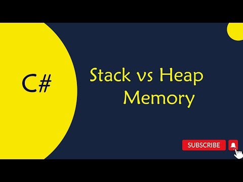 C# 113 : Stack vs Heap Memory in Telugu