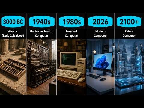 Evolution of Computers (1822–2400) | From the Difference Engine to the Ultimate Computer