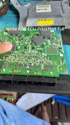Write ABS ECU Prius Half Full #foryoupage #auto #automotive #tikt