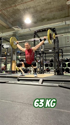 Snatch 63 kg | Masters Weightlifting 60 kg | 46 y/o Athlete | Coach | Online Training