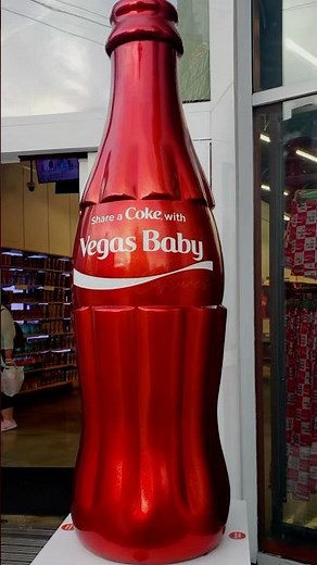 World of Coca-Cola Store on the Las Vegas Strip 🥤 ​⁠@Coca-Cola #CocaCola #LasVegas #Travel