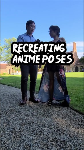Anime couple poses yall can try out! 🔥🔥 #wedding #animeposes #coupleposes #weeb #animefyp #jojopose