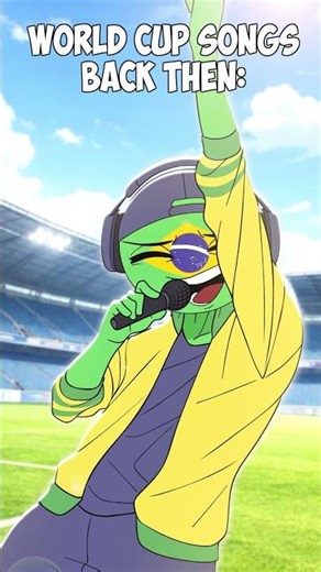 WORLD CUP SONGS 🎵 #countryhumans