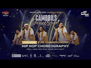 DAY 2 - WDSF European Championship Hip Hop Choreography