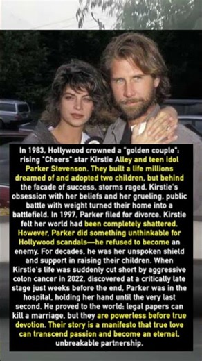 They Divorced in 1997. Why Parker Stevenson Was at Kirstie Alley’s Bedside for Her Final Breath 😭
