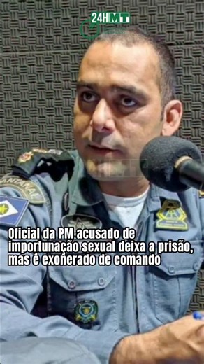 24 Horas MT | Notícias de Cuiabá e Mato Grosso on Instagram: "A Justiça concedeu liberdade provisória ao tenente-coronel Weligton Rodrigues Mendonça, preso em flagrante durante um evento pré-carnavalesco na região central de Cuiabá, sob suspeita de importunação s3xu4l e desacato. Ele vai responder ao processo em liberdade, com medidas cautelares, como a proibição de contato e aproximação da vítima e das testemunhas. Mesmo com a soltura, a Polícia Militar determinou a exoneração imediata do ofici