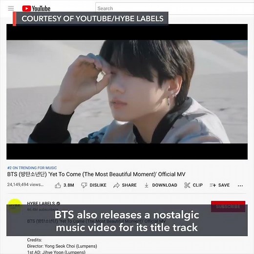 BTS releases anthology album “Proof” and new music video