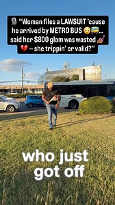 104K views · 1.2K reactions | ️ “Woman files a LAWSUIT ’cause he arrived by METRO BUS … said her $800 glam was wasted  — she trippin’ or valid?” #love #viral #cedricmaddoxartist | Cedric Maddox | Facebook
