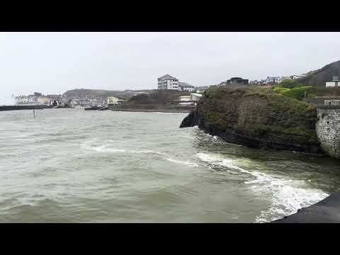 Aberystwyth Harbour light