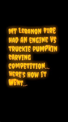 I don’t think we’ll see any awards given out for these ones… | Mt. Lebanon Fire Department