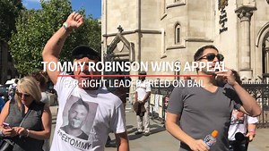 Tommy Robinson wins appeal: Far-right leader freed from prison on bail