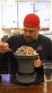1.2M views · 18K reactions | I headed to the Brooker's Founding Flavors Ice Cream location in Herriman, Utah to take on their giant 13-Scoop "Liberty Bell" Ice Cream Challenge!! I had to beat the 8:45 previous time record to win the challenge and get my $76 supersized sundae free!! | Randy Santel | Facebook