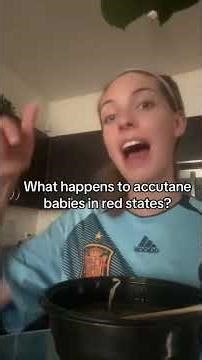 What happens to Accutane babies in red states?