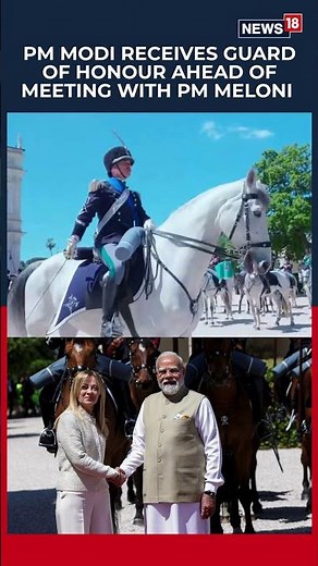 Watch Now | India–Italy Partnership Deepens as PM Modi Receives Guard of Honour in Rome | N18S