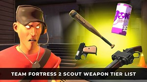 Team Fortress 2 Scout Weapon Tier List
