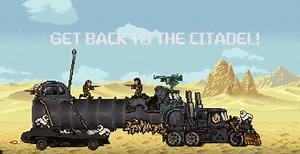 Check out Mad Max Fury Road rendered in 8-bit NES graphics