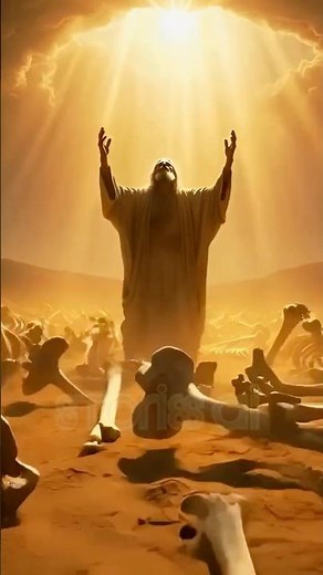When Dry Bones Come Back to Life ⚡ | Ezekiel 37 #faith