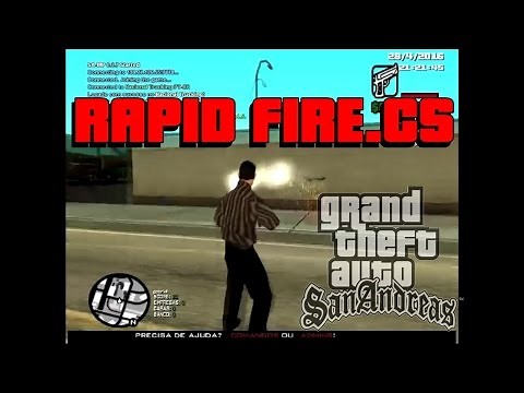 RAPID FIRE (TIROS RAPIDOS ) MOD CLEO || GTA/SAMP