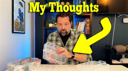 Watch Great craft storage - clear 4-Tier stackable storage on Amazon Live