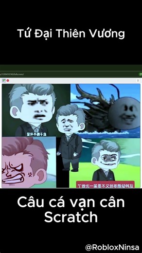 Scratch - Câu cá vạn cân Thư dãn P13 #viral #caucavancan #cauca #scratch #soca #memes #caucathugian
