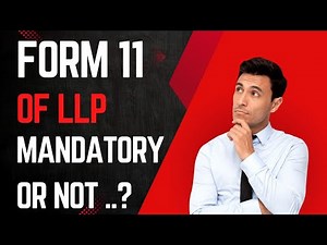 How to file Form 11 of LLP in Version 3 of MCA ? LLP Web Form 11 | #companysecretary #csvikashverma