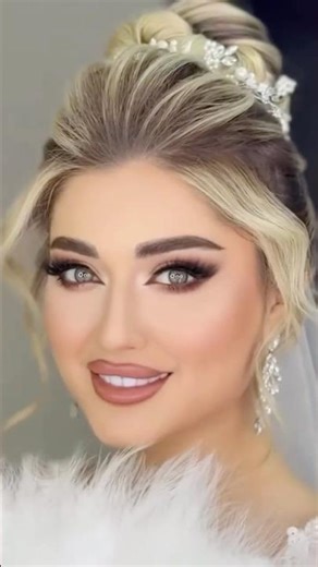 Arabic bridal makeup tutorial🔥💄👰🏻‍♀️#shorts #makeuptutorial