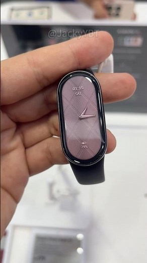 Xiaomi Smart Band 10 Midnight Black first look! #xiaomi #xiaomismartband10