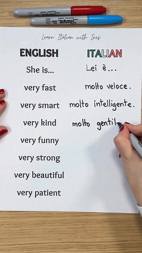 336K views · 10K reactions | Learn Italian with Ines on Reels | Facebook